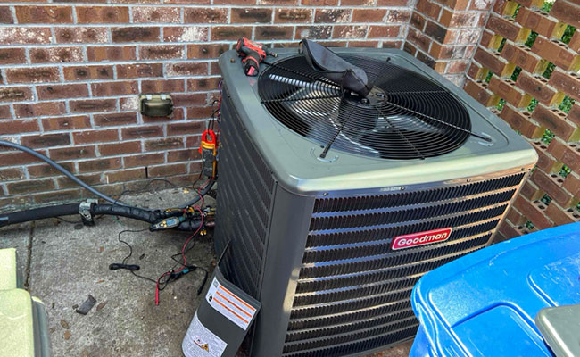 New Goodman air conditioner